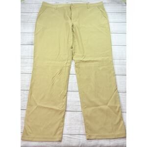 L.L. Bean Men’s Venture Stretch Commuter Casual Pants Stretch Tan Size 42x32